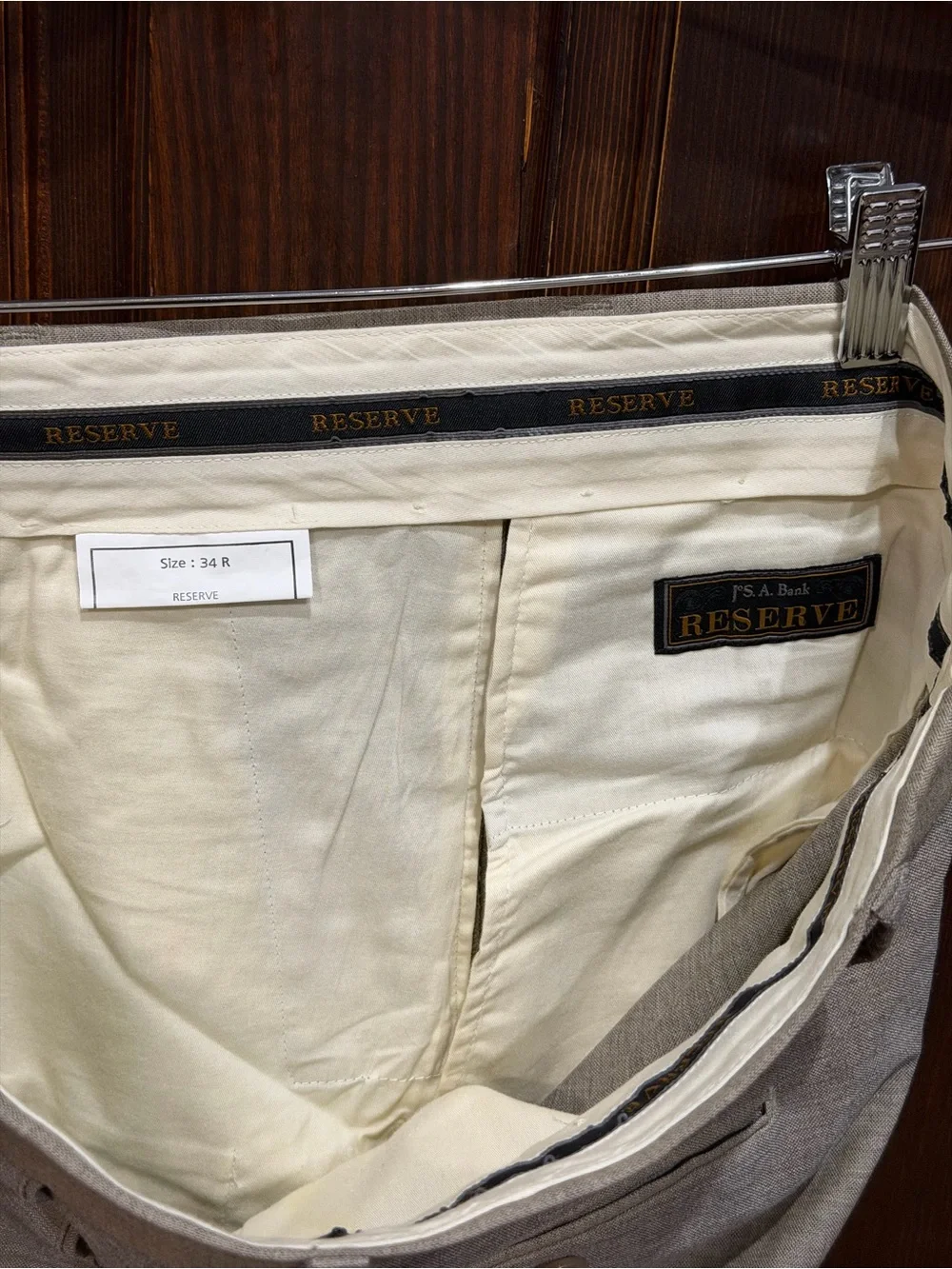 Jos. A. Bank Beige Men's Dress Pants